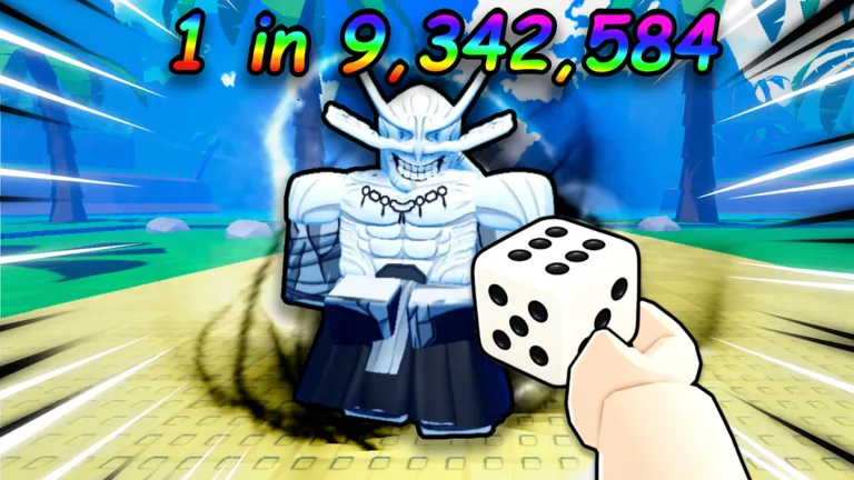 Official Anime Dice thumbnail used for gamepass pages
